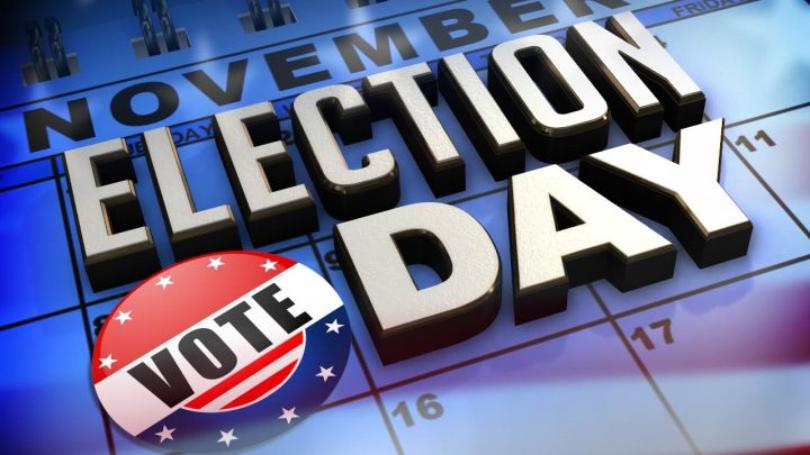 Important Announcement – Election Day – Tues Nov 3