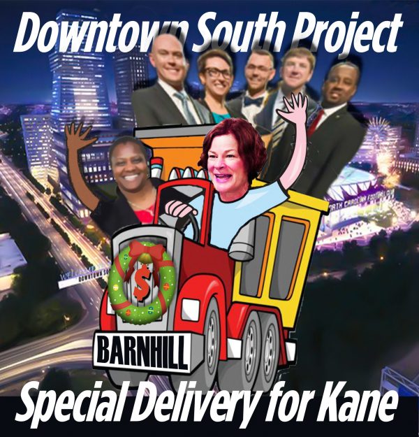 Baldwin & Council majority set surprise Dec. 15 public hearing on Kane’s “Downtown South” scheme: Fast-track to approval?