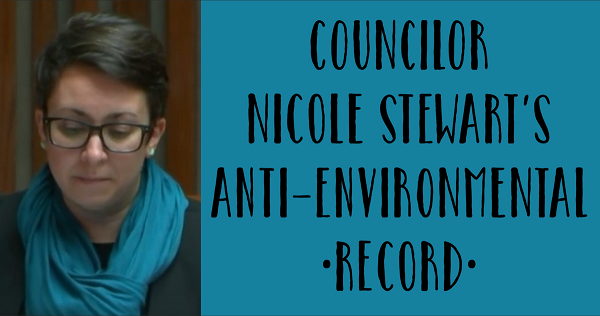 Nicole Stewart is No Environmentalist