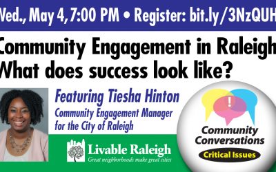 Community Engagement in Raleigh – What does success look like?