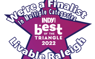 INDY Week Best of 2022 – We are a Finalist