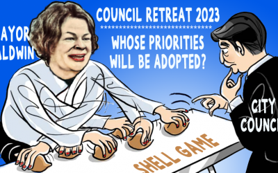 Council’s 2023 Retreat: Another Baldwin Shell Game?