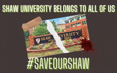 Shaw University belongs to all of us