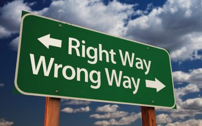 There’s a right way and a wrong way!