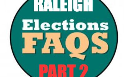 Raleigh Elections – Plurality vs Majority
