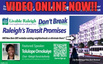 Event Materials – Don’t Break Raleigh’s Transit Promises