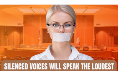 Silenced voices will speak the loudest