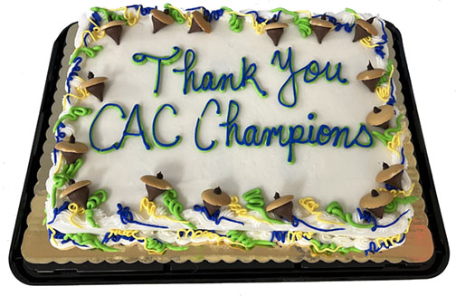 Celebration of City Council vote to restore City support of CACs