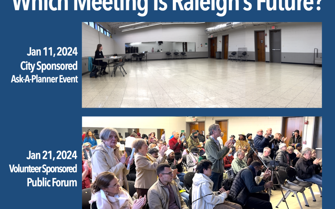 Which Meeting Is Raleigh’s Future?
