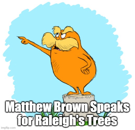 Speaking to Save Raleigh’s Trees