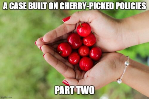 The Impacts of Cherry-Picking Policy – Part Two