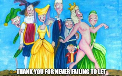 Thank you for letting us all know when the king is naked!!