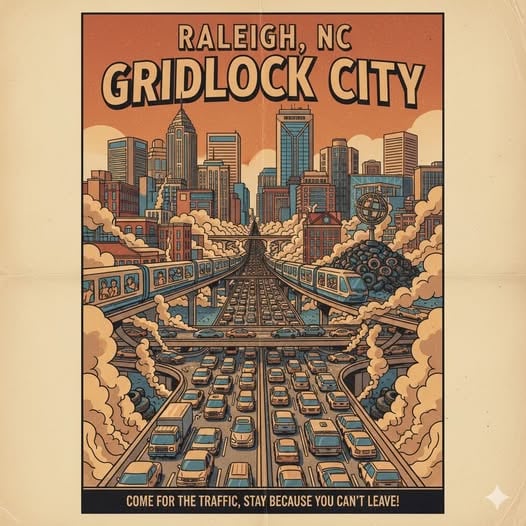 The City is falling behind in infrastructure support