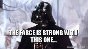 Nothing less than a FARCE