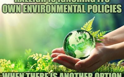 Raleigh is Ignoring its own Environmental Policies