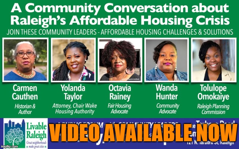 Affordable Housing Event Video Available Now